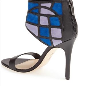 Brand New Via Spiga leather & suede sandal